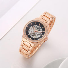 Fossil Eevie Automatic Copper-Black