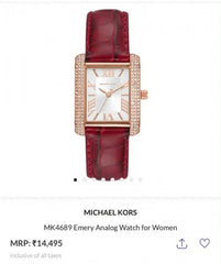 Michael Kors Analog Authentic 825