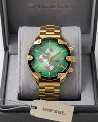 Diesel Spiked gold green
