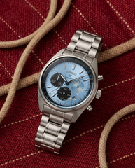 Seiko Prospex Chronograph Silver ky blue
