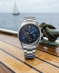 Seiko Prospex Chronograph Silver Blue