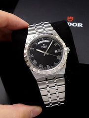 Tudor Royal automatic silver Black