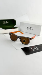 rayban orange brown 0502