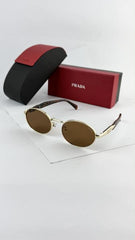 Prada gold brown 8007