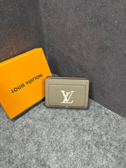 Louis Vuitton Portefeuille Clea Bifold Khakhi Wallet Monogram Empreinte Tourterelle With OG Box Dust Cover & Carry Bag M80152 Khakhi Silk Screen