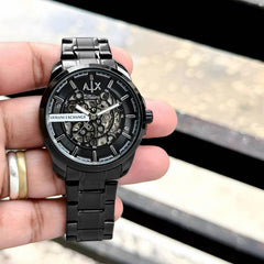 Exchange Armani Ax2418 Hampton Automatic full black and white