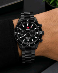 RADO CAPTAIN COOK ALL BLACK F404