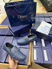 Dior Odeon Loafer Navy Blue Calfskin Premium