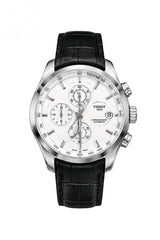 tissot couturier black silver white dial F407