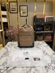 COACH ETHAN PREMIUM BAGPACK WITH DUST BAG PREMIUM QUALITY (APRICOT)