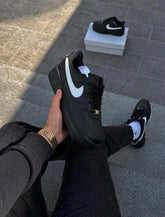 Nike Airforce 1 low Black white Swoosh