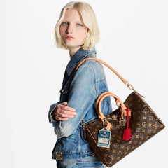 Louis Vuitton Speedy Soft 30 Crafty Monogram Travel Edition With OG Box Dust Cover & Carry Bag M27512 Airplane Brand