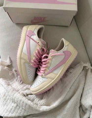 Travis Scott X Air Jordan 1 Low OG Shy Pink Semi Ua 760