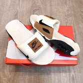 Nike Airmax 90 Premium Sail Black Gum Flip Flop