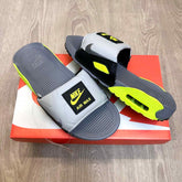 Nike Airmax 90 Premium Grey Neon Flip Flop