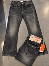 True Religion Black Greenish Denim
