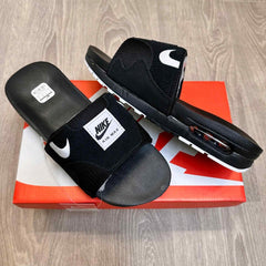 Nike Airmax 1 Premium Black White Flip Flop