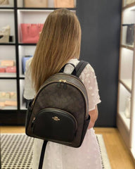 Coach Court Medium Backpack Highend Leather Quality With Original Dustcover Packaging