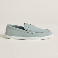 Hermes Job Loafers Noir Blue Fixed 2643