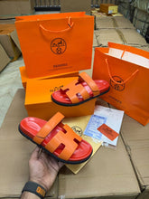 Hermes Chypre Sandal Noir Premium Mens