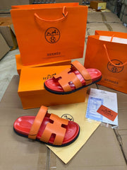 Hermes Chypre Sandal Noir Premium Mens