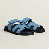Hermes Chypre Sandal Noir Premium Mens