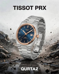 Tissot 1853 Prx Powermatic Quartz 2 ton blue checks