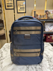 Tumi Alpha Bravo Utility Backpack Blue T85610