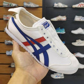 Tiger Slipon 66 White Blue Gold Red fix (667)