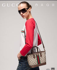 Gucci Ophidia Small GG Tote Bag With OG Box Dust Cover & Carry Bag 836848