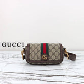 Gucci Ophidia Unisex Mini Shoulder Bag With OG Box Dust Cover & Carry Bag 795466