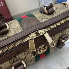 Gucci Ophidia Medium Boston Bag With Dust Cover & Carry Bag 524532