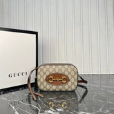 Gucci Horsebit 1955 Mini Small Camera Bag With OG Box Dust Cover & Carry Bag 760196