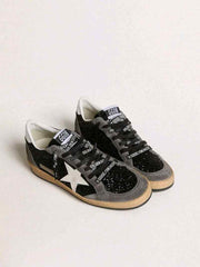 Golden Goose Ball Star glitter leather star sneakers 211