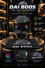 DAI BOOS LED LIGHT BAGPACK BLACK COLOUR PREMIUM QUALITY AVAILABLE