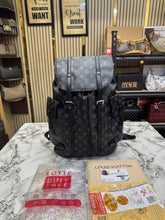 Louis Vuittion Christopher Taurillon Leather Backpack (Black)