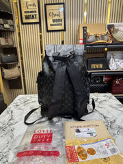 Louis Vuittion Christopher Taurillon Leather Backpack (Black)