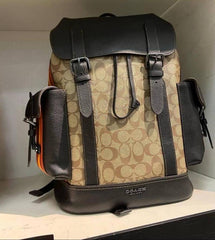 Coach Hudson Rucksack Signature Backpack With DustCover Highend Quality
