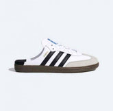 Adidas Samba Mule White Black For Mens