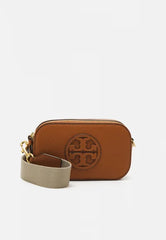 Tory Burch Miller Crossbody Camera Bag Brown With OG Box & Dust Bag 3300 Brown