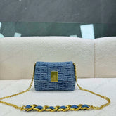 Balmain Small 1954 Soft Quilted Flap Bag With OriginalBox