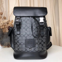 COACH RIVINGTON UNISEX BAGPACK WITH DUST BAG PREMIUM QUALITY BLACK 060