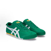 Onitsuka Tiger Mexico Delegation sneaker in the Pine Green