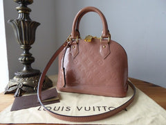 Louis Vuitton LV Alma BB Monogram Vernis Handbags
