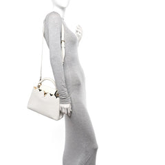 Louis Vuitton Capucines BB Snow White Big OG Double Box With Dust Bag 98147 White