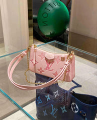 Louis Vuitton Easy Pouch Gradient Pink With OriginalBox Accessories OriginalPacking