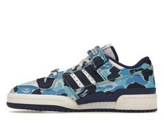 ADIDAS FORUM 84 LOW BAPE 30TH ANNIVERSARY BLUE CAMO