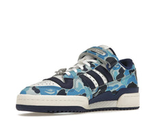ADIDAS FORUM 84 LOW BAPE 30TH ANNIVERSARY BLUE CAMO