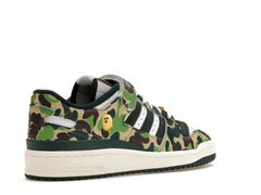 ADIDAS FORUM 84 LOW BAPE 30TH ANNIVERSARY GREEN CAMO