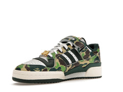 ADIDAS FORUM 84 LOW BAPE 30TH ANNIVERSARY GREEN CAMO